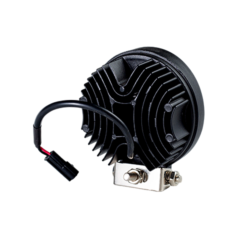چراغ کار گرد 9 LED سنگین IP67 001 برای وسایل نقلیه صنعتی