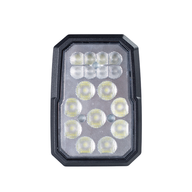 002 هوی دیوتی 9+8 چراغ جلو ترکیبی چند منظوره LED برای وسایل نقلیه صنعتی