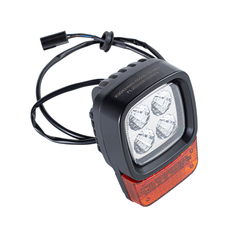 001 چراغ ترکیبی چند منظوره / چراغ کاری 4 LED با چراغ راهنما و چراغ موقعیت برای لیفتراک