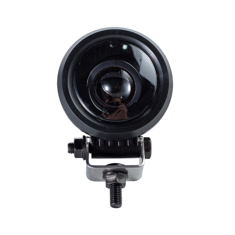 چراغ اخطار ایمنی لیفتراک نقطه‌ای آبی گرد مایل IP67 5W DC9-80V