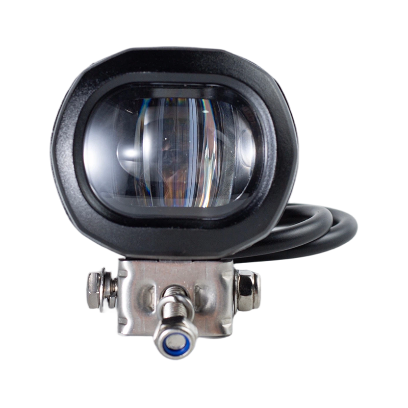 چراغ هشدار ایمنی لیفتراک با پرتو خطی قرمز/آبی IP67 6W DC9-80V