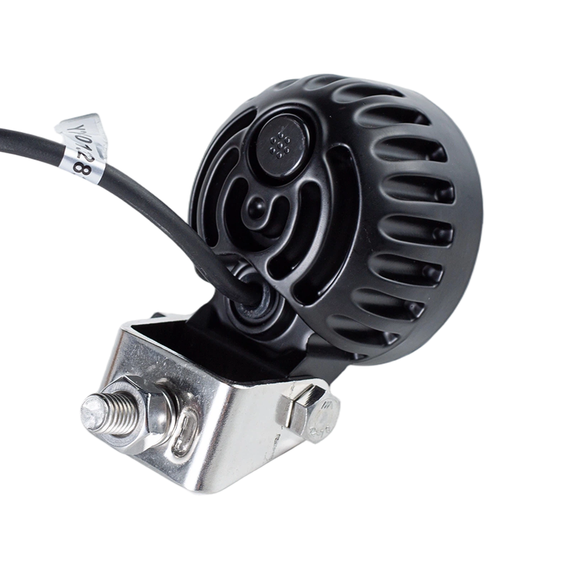 چراغ هشدار منطقه خطر لیفتراک با پرتو قرمز/آبی گرد IP67 5W DC9-80V