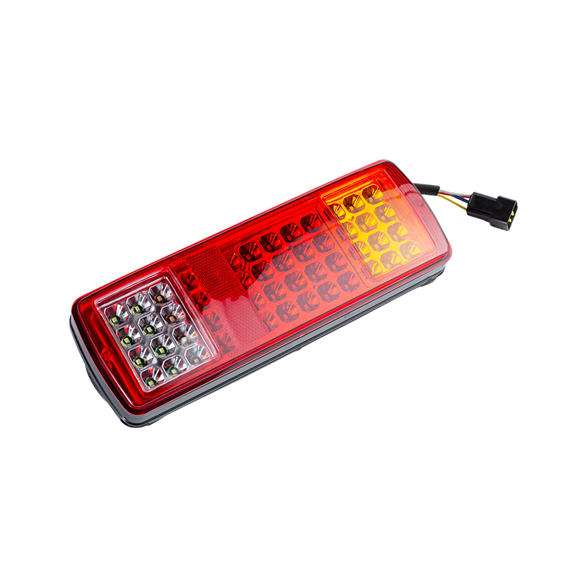 چراغ عقب LED یکپارچه سه رنگ FLDJ-SSWD-002 IP55 6W DC12-24V (سیگنال راهنما + چراغ موقعیت + چراغ معکوس)