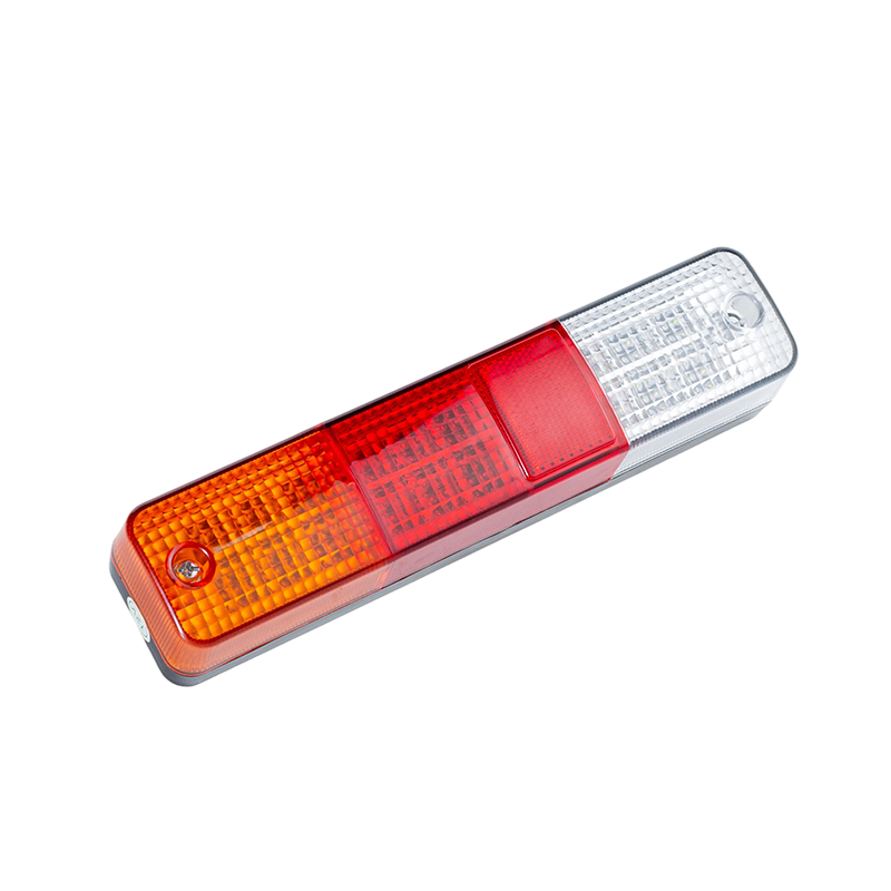 چراغ عقب سیگنال عقب لیفتراک ترکیبی کهربایی/قرمز/سفید باریک سنگین FLDJ-SSWD-003