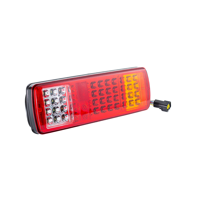 چراغ عقب LED یکپارچه سه رنگ FLDJ-SSWD-002 IP55 6W DC12-24V (سیگنال راهنما + چراغ موقعیت + چراغ معکوس)