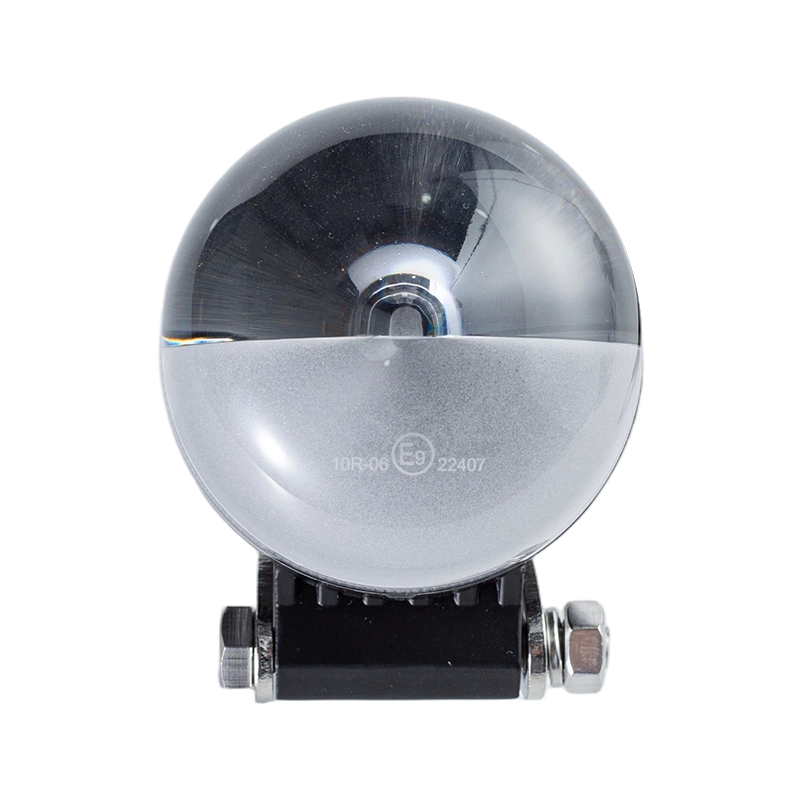 چراغ هشدار منطقه خطر لیفتراک با پرتو قرمز/آبی گرد IP67 5W DC9-80V