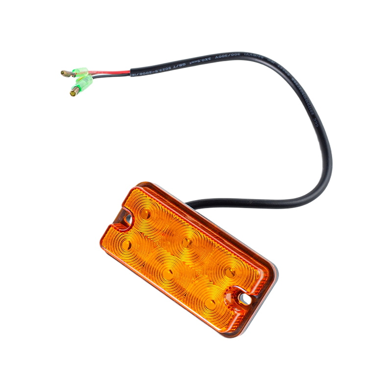 چراغ نشانگر موقعیت و عرض جلو LED فشرده IP66 برای وسایل نقلیه مهندسی مختلف