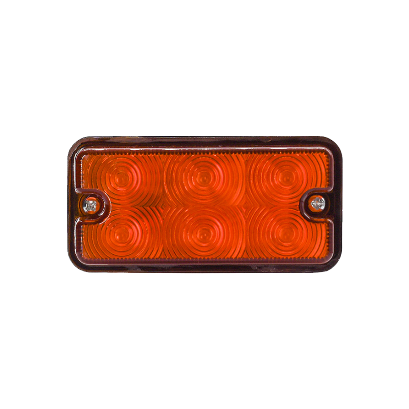 چراغ نشانگر موقعیت و عرض جلو LED فشرده IP66 برای وسایل نقلیه مهندسی مختلف